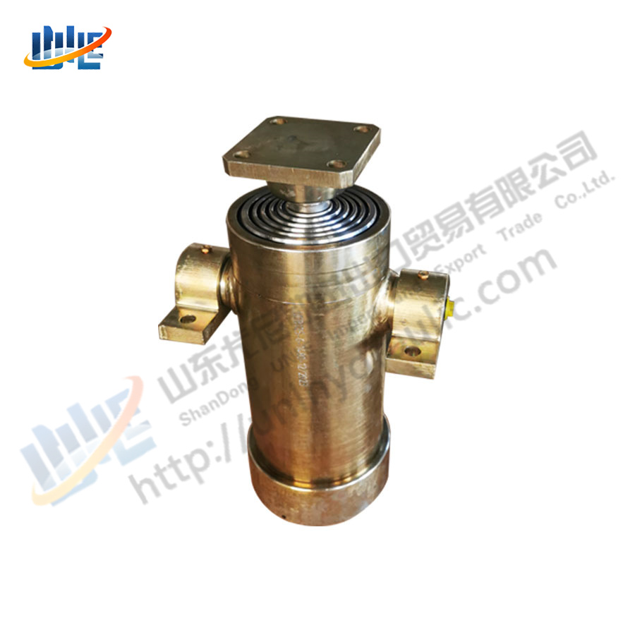 Single acting multi stage hydraulic cylinder kit telescopic hydraulic