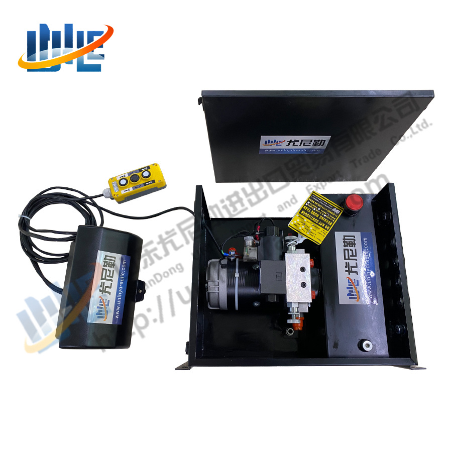 Electric hydraulic power pack unit 12v 24v dc single action for truck tail gates Buy Hydraulic