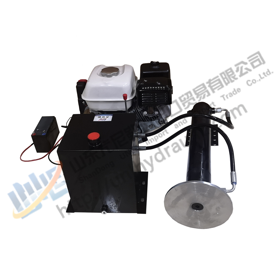 Remote control hydraulic pump diesel engine gas powered hydraulic power