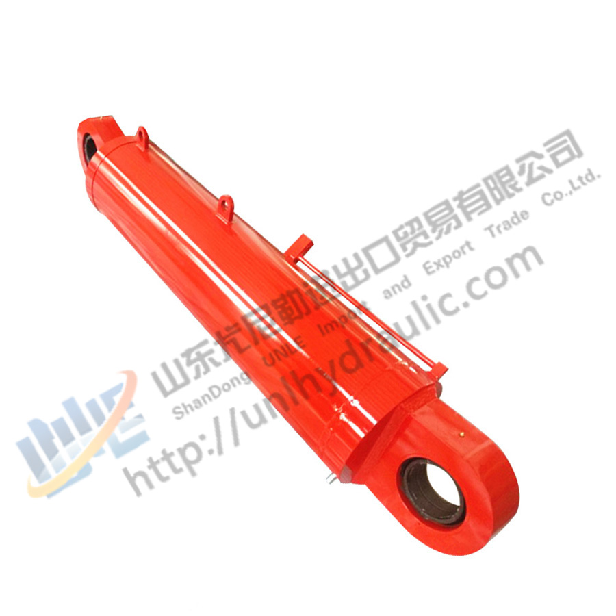 Heavy duty hydraulic double lift ram civil engineering cylinders