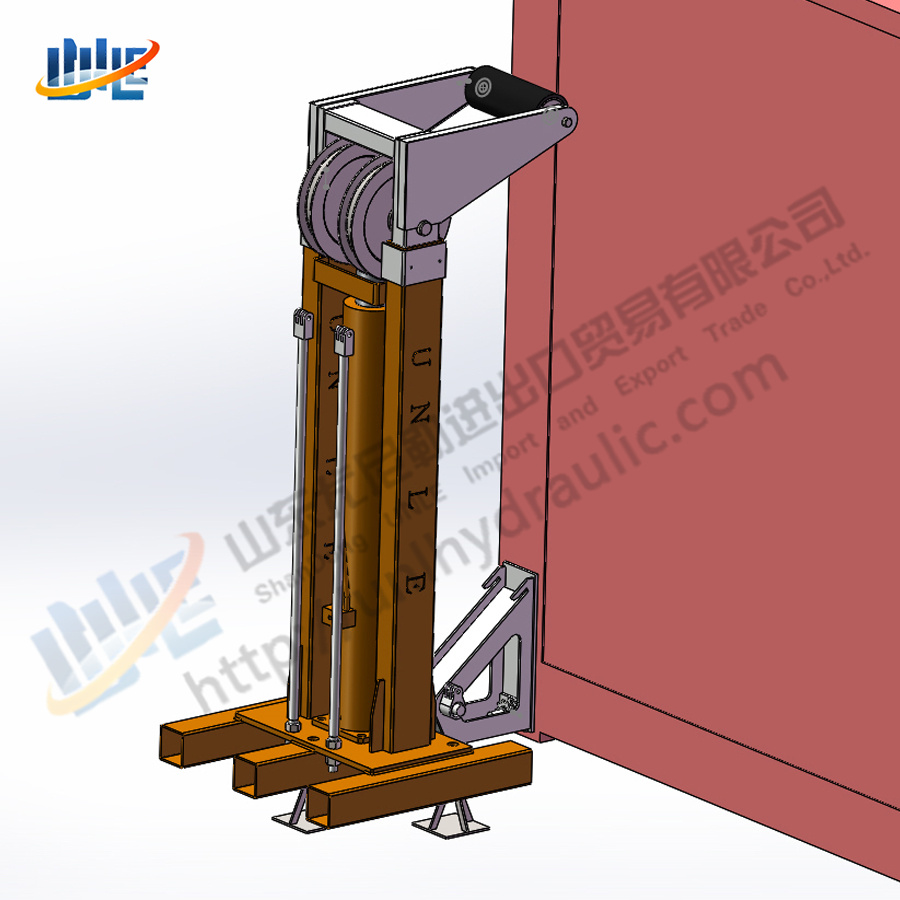 Hydraulic hoist system for container ISO standard container 50 ton ...