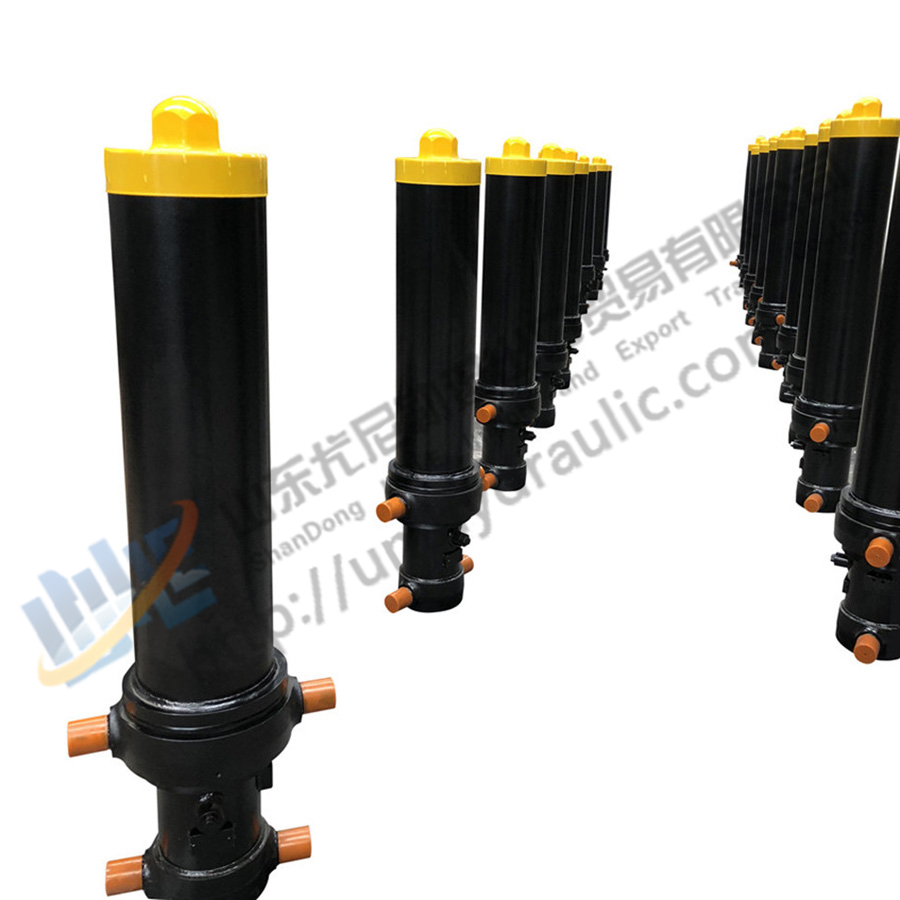 Two way cylinder hydraulic jack telescopic hydraulic cylinder and power