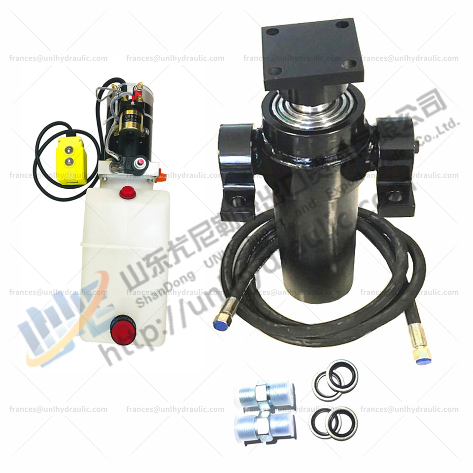 Supplier small 12 volt hydraulic power unit tow truck hydraulic power