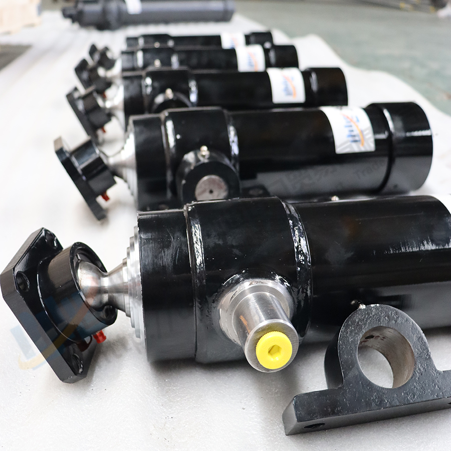 single acting underbody telescopic hydraulic cylinders for dump truck