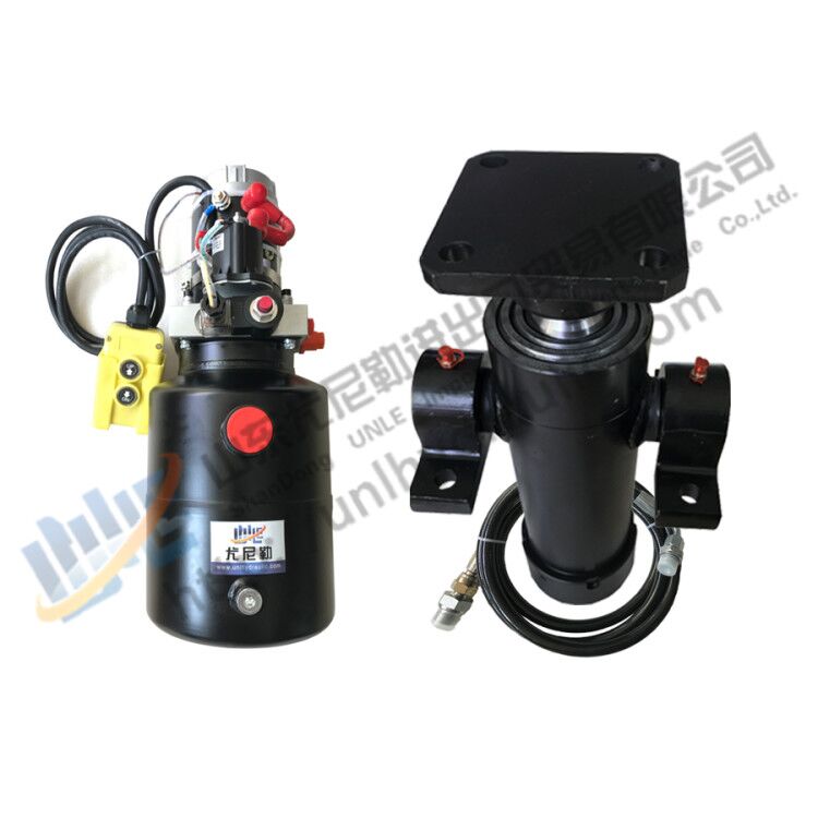 Tipper Dump Truck Hydraulic Hoist System telescopic hydraulic cylinder