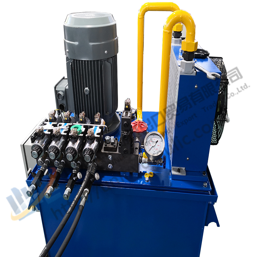 Hydraulic power unit hydraulic power station with long working time