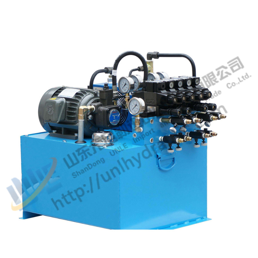 Customized hydraulic power pack hydraulic lifting system for tank
