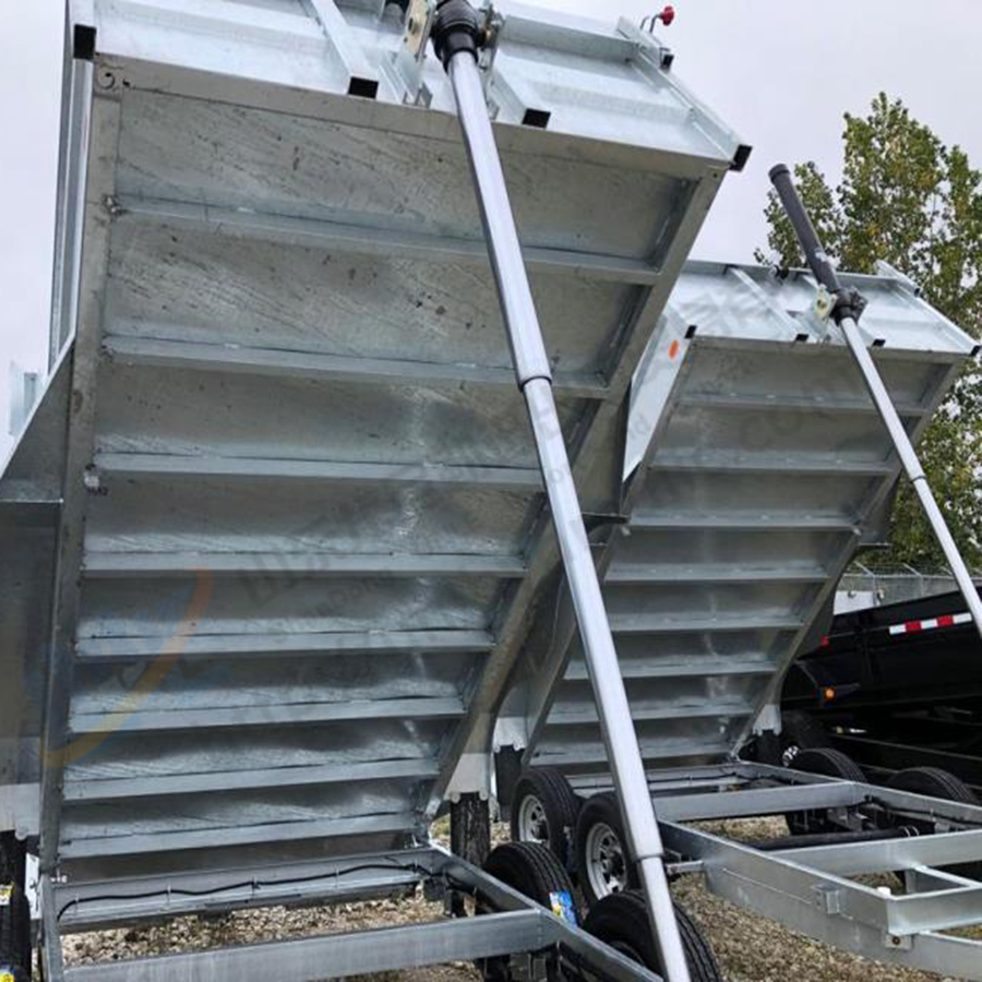 Trunnion Mounting Hydraulic Cylinder Telescopic Dump Trailer Kit