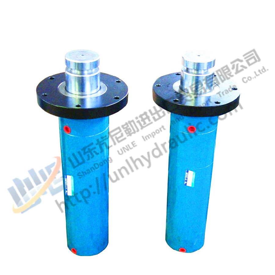 Custom double acting hydraulic rams hydraulic cylinder for door press