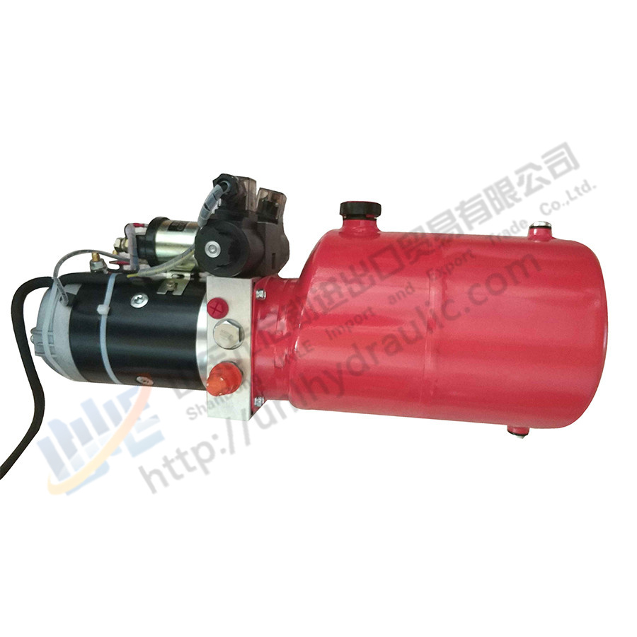 Oil pump machine brush motor hydraulic power pack dc 12v 1.5kw 24v 2
